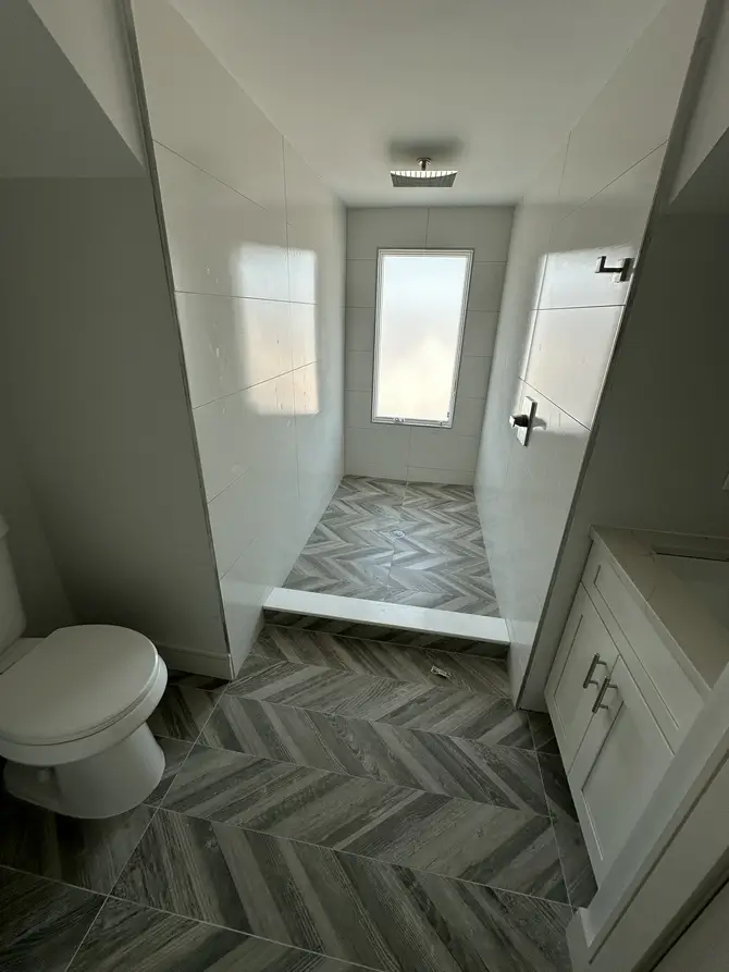 Entry hallway after home renovation