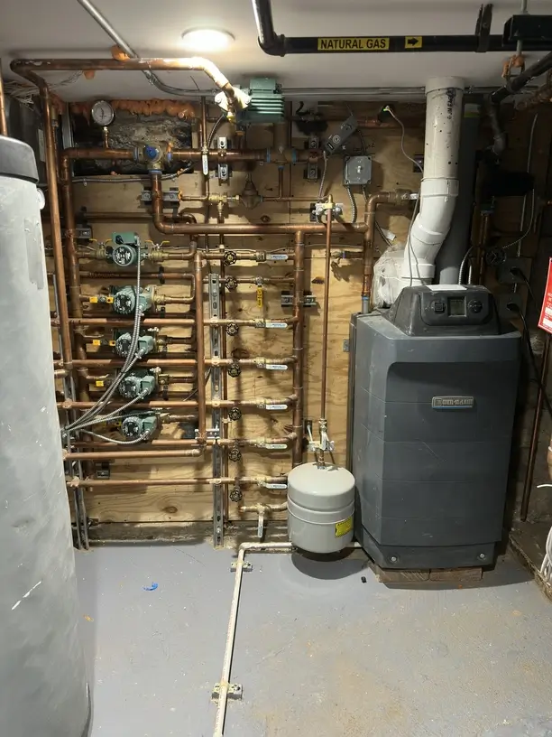 Plumbing equipment installation