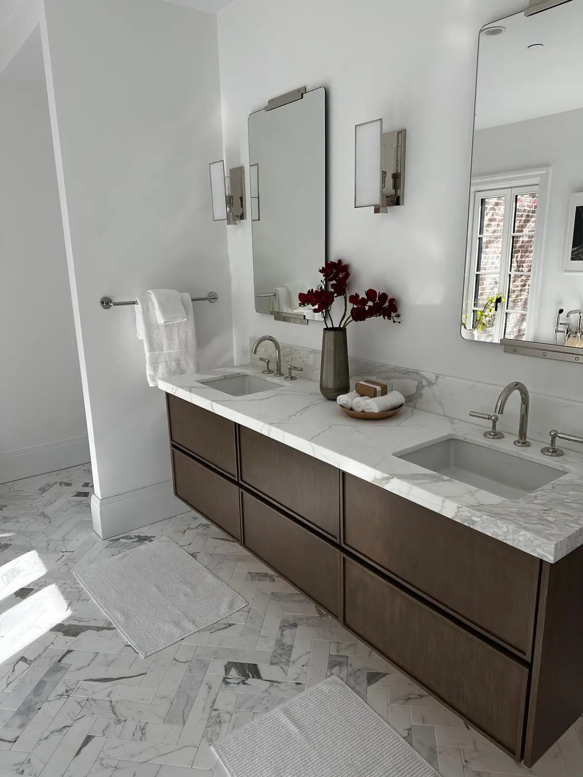 Skylight bathroom renovation